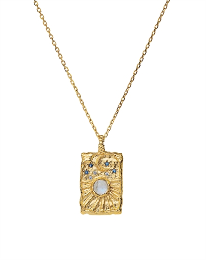 Maanesten - Aylin Halskæde - Guld - 45cm
